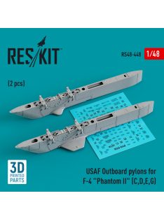   Reskit - USAF Outboard pylons for F-4 "Phantom II" (C,D,E,G) (2 pcs) (3D Printed) (1/48)