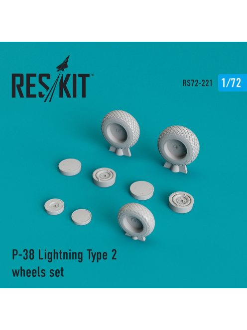 Reskit - P-38 "Lightning" type 2 wheels set (1/72)