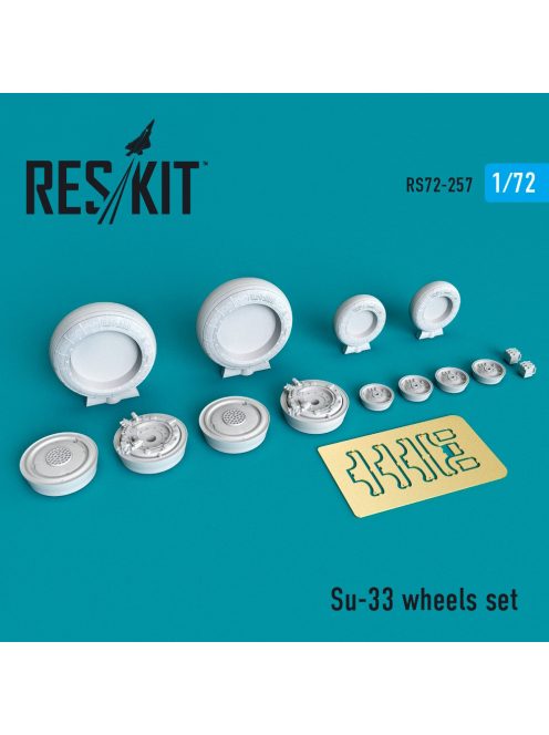 Reskit - Su-33 wheels set  (1/72)