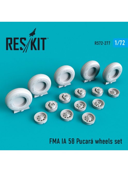 Reskit - FMA IA 58 Pucará (Pucara) wheels set (1/72)