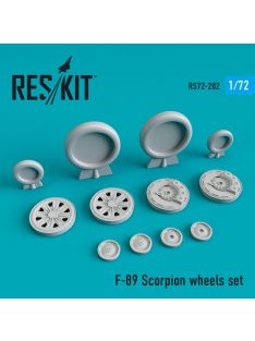 Reskit - F-89 "Scorpion" wheels set (1/72)