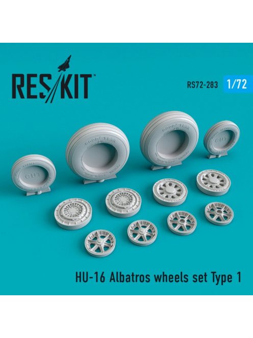 Reskit - HU-16 "Albatros" wheels set type 1 (1/72)