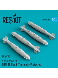   Reskit - GBU-38 bombs thermally protected (4 pcs) (F-14B, F-14D, F/A-18,F-35B,F-35C) (1/72)