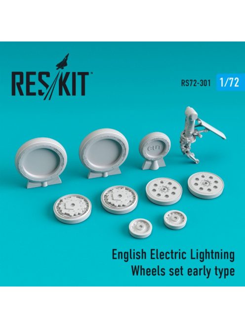 Reskit - EE Lightning wheels set early type (1/72)