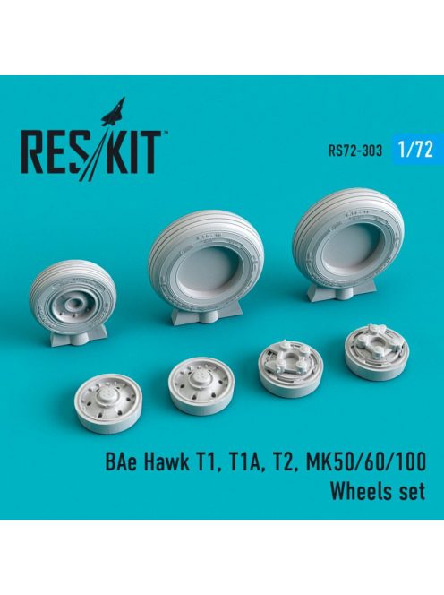 Reskit - BAe Hawk T1, T1A, T2, MK50/60/100 wheels set (1/72)