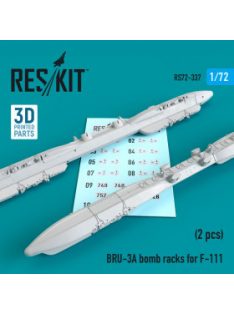   Reskit - BRU-3A bomb racks for F-111 (2 pcs) (3D Printed) (1/72)