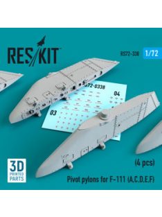 Reskit - Pivot pylons for F-111 (A,C,D,E,F) (4 pcs) (1/72) 