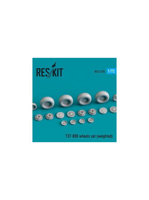 Reskit - 737-800 wheels set (weighted) (1/72)