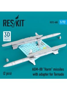   Reskit - AGM-88 "Harm" missiles with adapter for Tornado (2 pcs) (1/72)