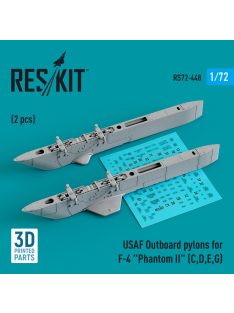   Reskit - USAF Outboard pylons for F-4 "Phantom II" (C,D,E,G) (2 pcs) (3D Printed) (1/72)