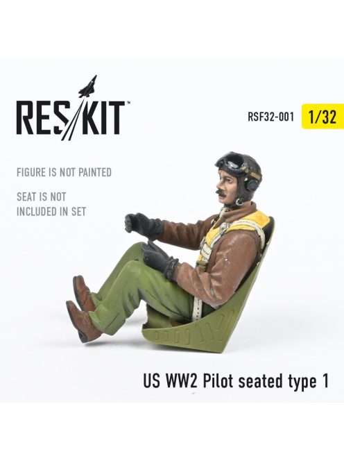 Reskit - US WW2 Pilot seated type 1 (1/32)