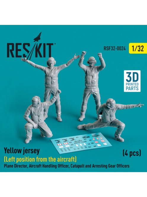 Reskit - Yellow jersey (Left position from the aircraft) Plane Director, Aircraft Handling Officer, Catapult 