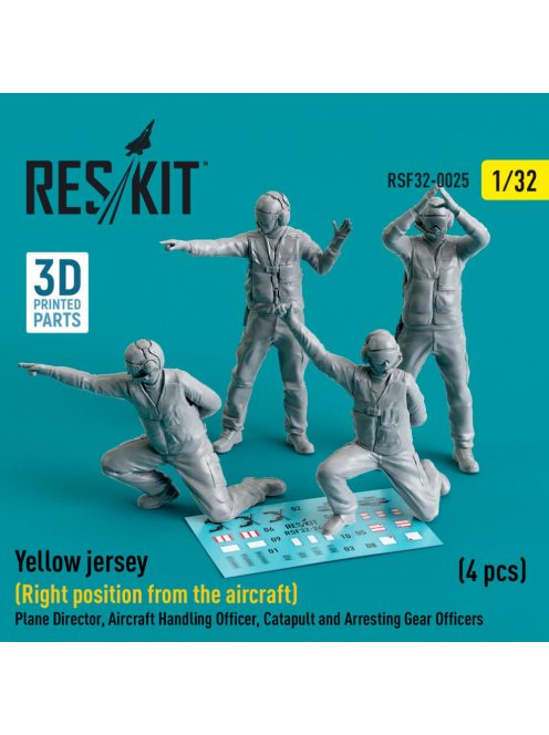 Reskit - Yellow jersey (Right position from the aircraft) Plane Director, Aircraft Handling Officer, Catapult