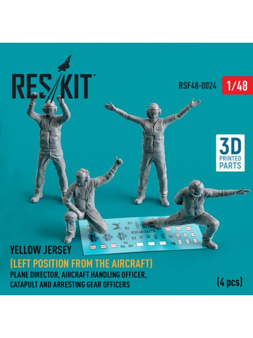 Reskit - Yellow jersey (Left position from the aircraft) Plane Director, Aircraft Handling Officer, Catapult 