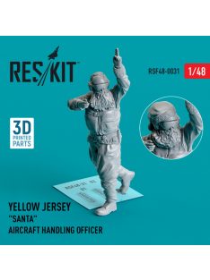   Reskit - Yellow jersey "Santa" Aircraft Handling Officer (1 pcs)  (3D Printed) (1/48)