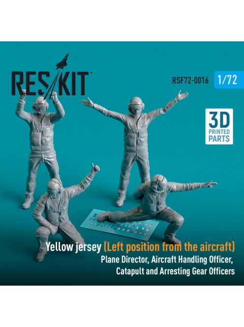 Reskit - Yellow jersey (Left position from the aircraft) Plane Director, Aircraft Handling Officer, Catapult 