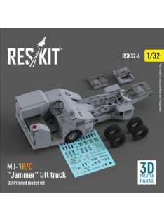   Reskit - MJ-1B/C "Jammer" lift truck  (3D Printed model kit) (1/32)