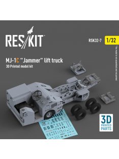   Reskit - MJ-1C "Jammer" lift truck  (3D Printed model kit) (1/32)