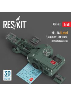   Reskit - MJ-1A (Late) "Jammer" lift truck  (3D Printed model kit) (1/48)