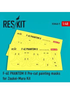   Reskit - F-4E "Phantom II" Pre-cut painting masks for Zoukei-Mura kit (1/48)