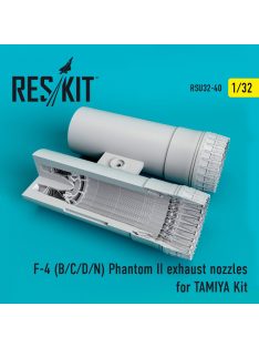   Reskit - F-4 (B,C,D,N) "Phantom II" exhaust nozzles for Tamiya kit (1/32)