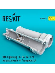   Reskit - BAC Lightning F1/ F2/ T4/ F2A exhaust nozzles for Trumpeter kit (1/32)