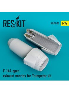   Reskit - F-14A "Tomcat" open exhaust nozzles for Trumpeter kit (1/32)