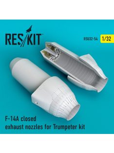   Reskit - F-14A "Tomcat"closed exhaust nozzles for Trumpeter kit (1/32)