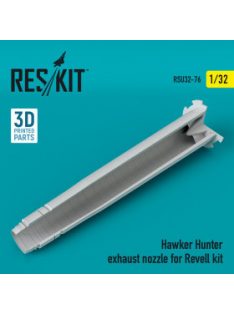 Reskit - Hawker Hunter exhaust nozzle for Revell kit (1/32)