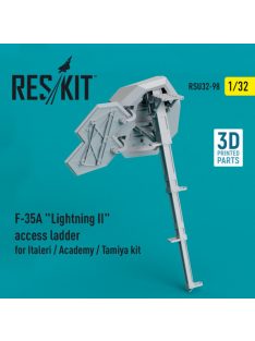   Reskit - F-35A "Lightning II" access ladder for Italeri / Academy / Tamiya kit (3D Printed) (1/32)