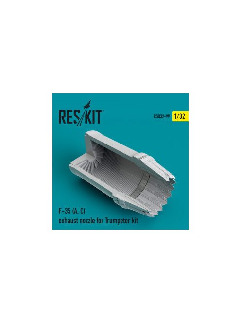 Reskit - F-35 (A, C) exhaust nozzle for Trumpeter kit (1/32) 