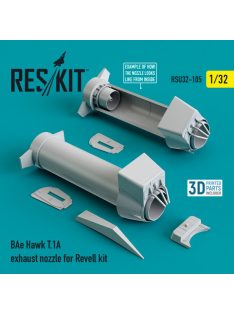 Reskit - BAe Hawk T.1A exhaust nozzle for Revell kit (1/32)