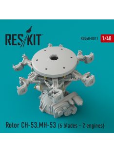   Reskit - Rotor CH-53, MH-53, HH-53 (Pave Low III, GA,GS,G, Sea Stallion) (6 blades - 2 engines) (1/48)