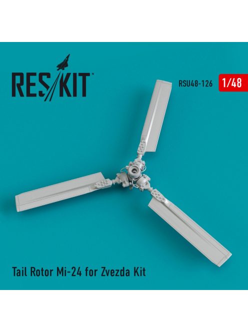 Reskit - Tail Rotor Mi-24 for Zvezda kit (1/48)