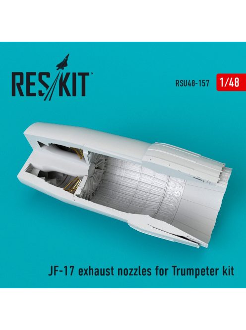 Reskit - JF-17 exhaust nozzle for Trumpeter kit (1/48)