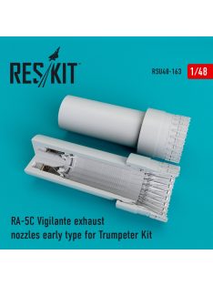   Reskit - RA-5C "Vigilante" exhaust nozzles early type for Trumpeter kit (1/48)