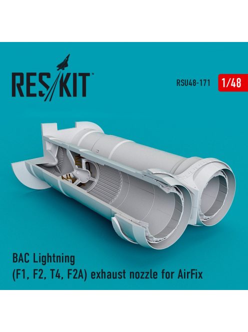 Reskit - BAC Lightning (F1, F2, T4, F2A) exhaust nozzle for AirFix kit (1/48)