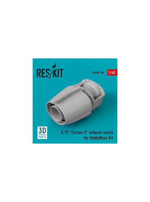 Reskit - A-7E "Corsair II" exhaust nozzle for HobbyBoss Kit (3D Printed) (1/48)