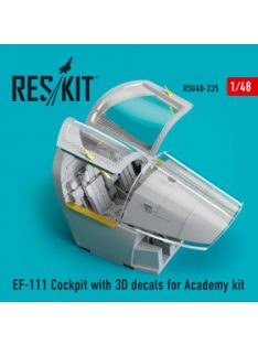   Reskit - EF-111 Cockpit with 3D decals for Academy kit (1/48)