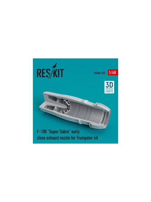 Reskit - F-100 "Super Sabre" early close exhaust nozzle for Trumpeter kit (1/48)