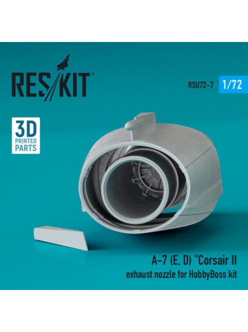 Reskit - A-7 (E,D) "Corsair II exhaust nozzle for HobbyBoss kit (3D Printed) (1/72)