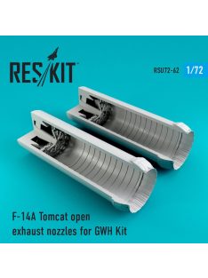   Reskit - F-14A "Tomcat" open exhaust nozzles for GWH kit (1/72)