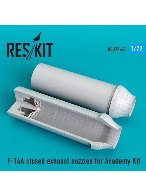 Reskit - F-14A "Tomcat" closed exhaust nozzles for Academy kit (1/72)