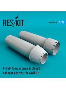   Reskit - F-14D "Tomcat" open & closed exhaust nozzles for GWH kit (1/72)