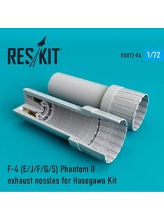   Reskit - F-4 (E,J,F,G,S) "Phantom II" exhaust nozzles for  Hasegawa kit (1/72)