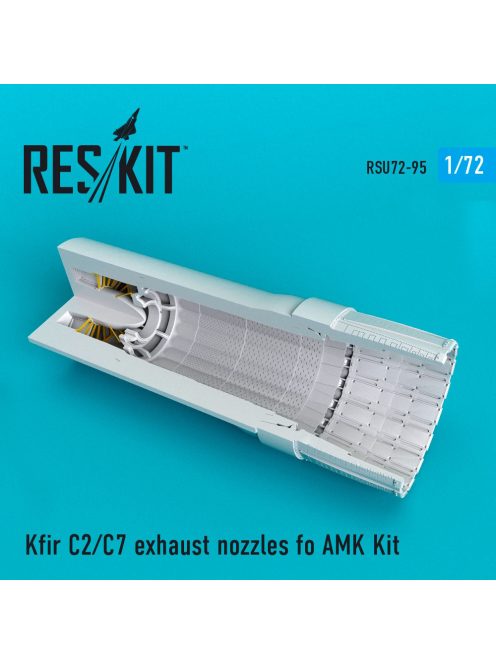 Reskit - Kfir (C2,C7) exhaust nozzle for AMK kit (1/72)