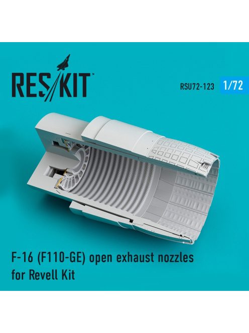 Reskit - F-16 "Fighting Falcon" (F110-GE) open exhaust nozzles for Revell kit (1/72)