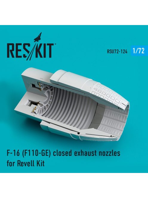 Reskit - F-16 "Fighting Falcon" (F110-GE) closed exhaust nozzles for Revell kit (1/72)