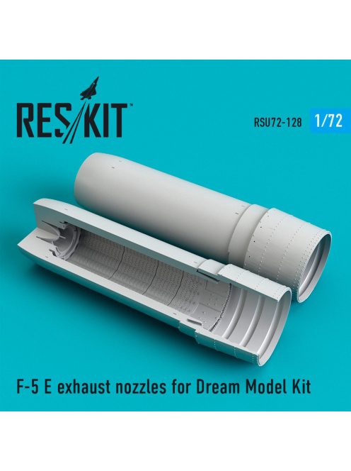 Reskit - F-5E "Tiger II" exhaust nozzles for Dream Model kit (1/72)