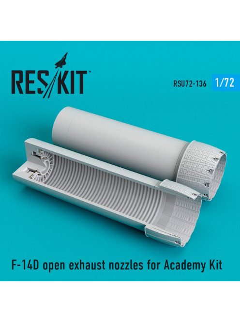 Reskit - F-14D "Tomcat" open exhaust nozzles for Academy kit (1/72)